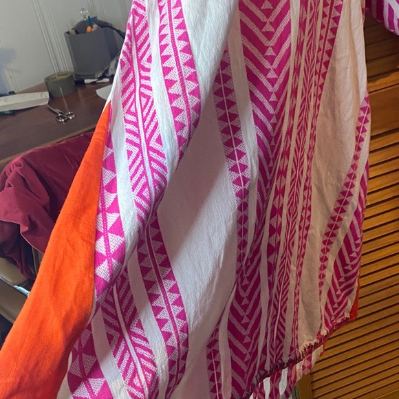 FARM Rio Pink and Orange Patterned Dress - Picture 2 of 14